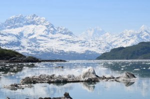 Ice flows from the John Hokins Glacier